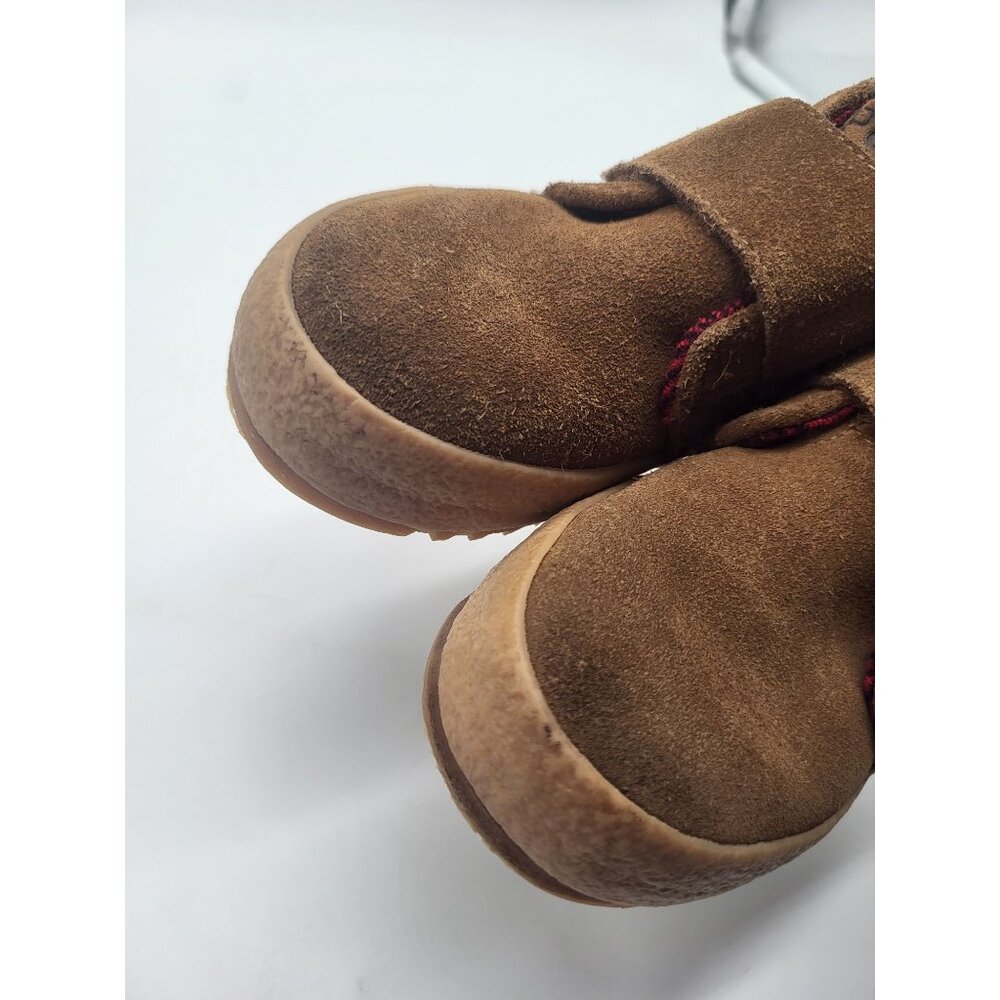 Polo Ralph Lauren Toddler Boys SZ 7 Camdyn Brown Suede High-Top EZ Sneakers - Picture 8 of 11